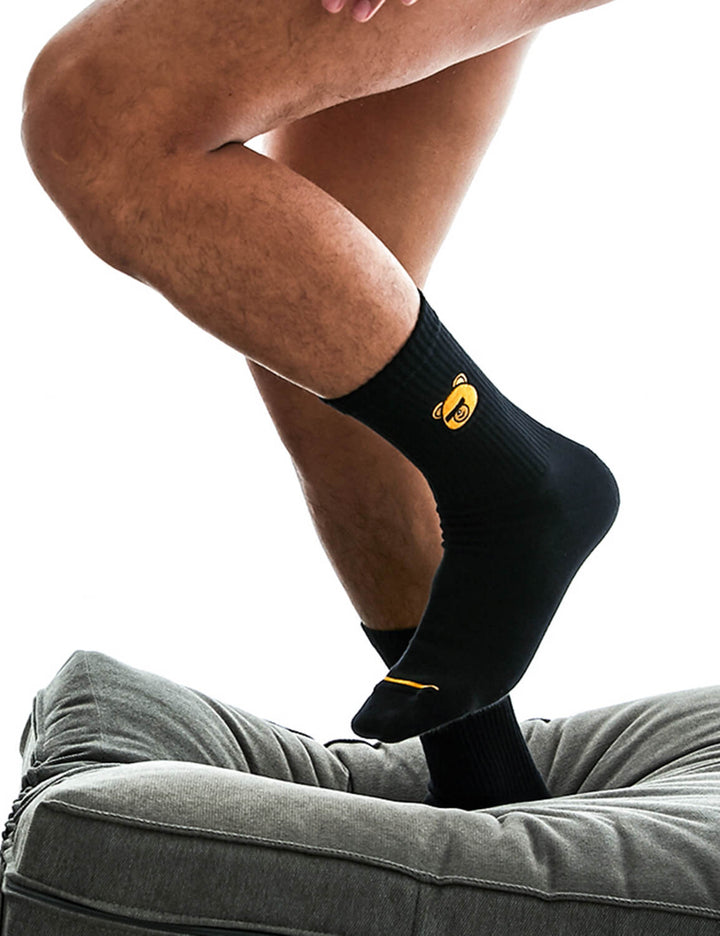 Blindfolded Bear Sport Crew Socks SINGLE-PACK