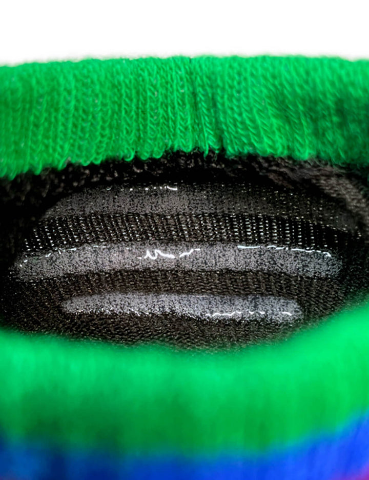 Rainbow Strips No-Show Thin Socks SINGLE-PACK