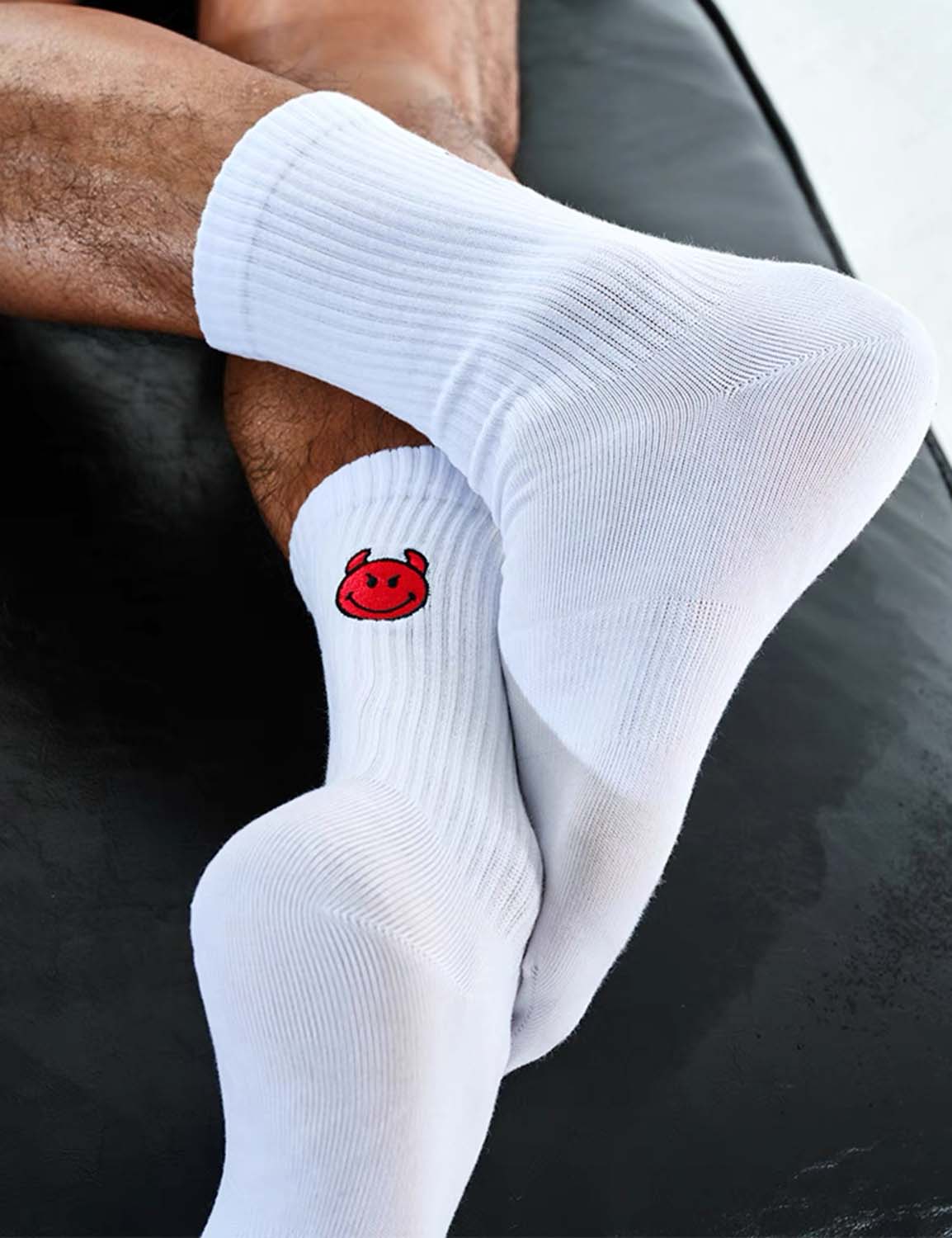 Red Devil Thin Crew Socks