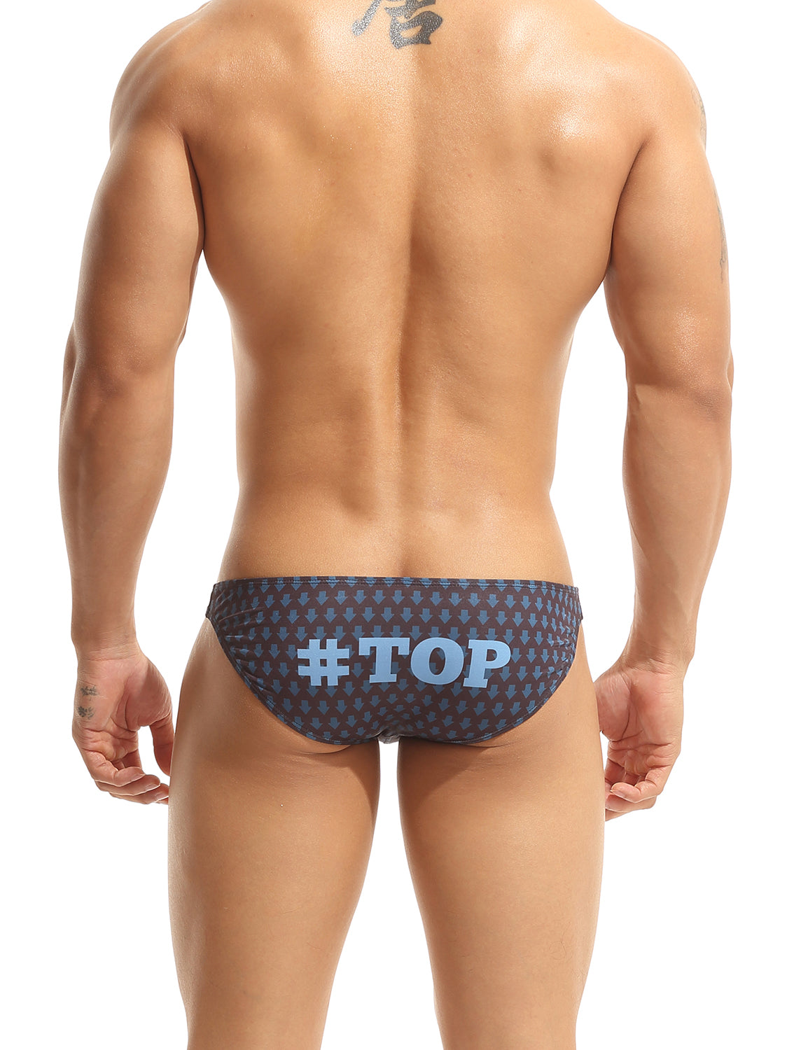 SEOBEAN Mens Sexy Super Low Rise Bikini Briefs Underwear #Top