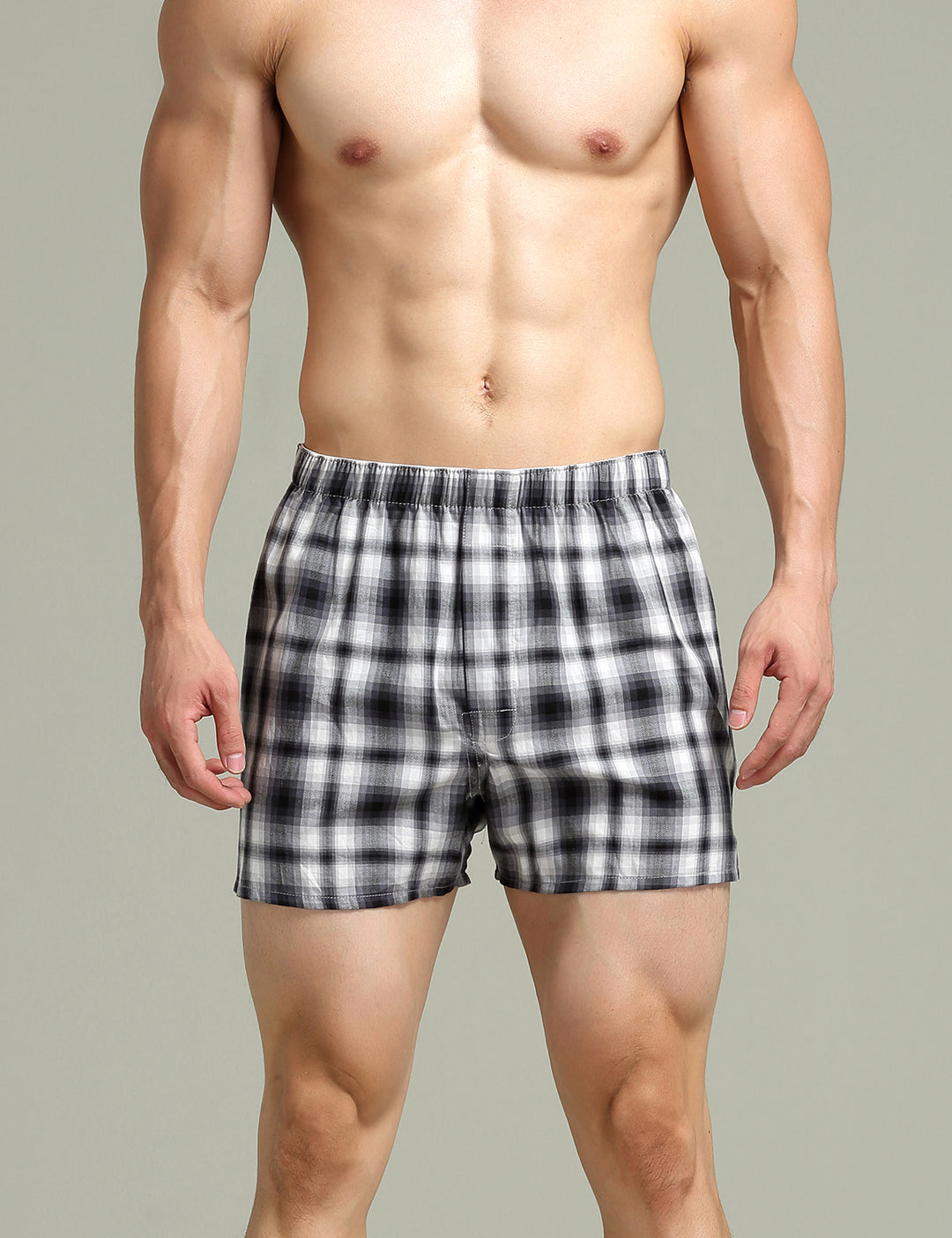 Checkered Loose Trunks 220508