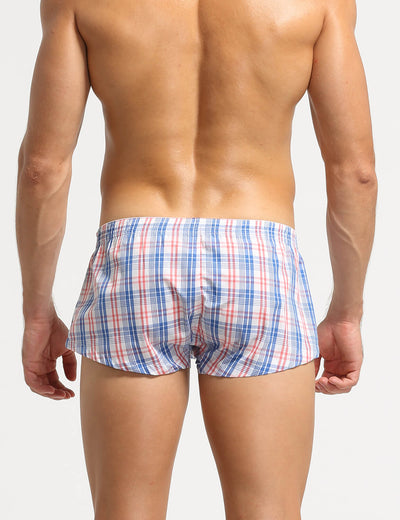 Checkered Fit Trunks 220506