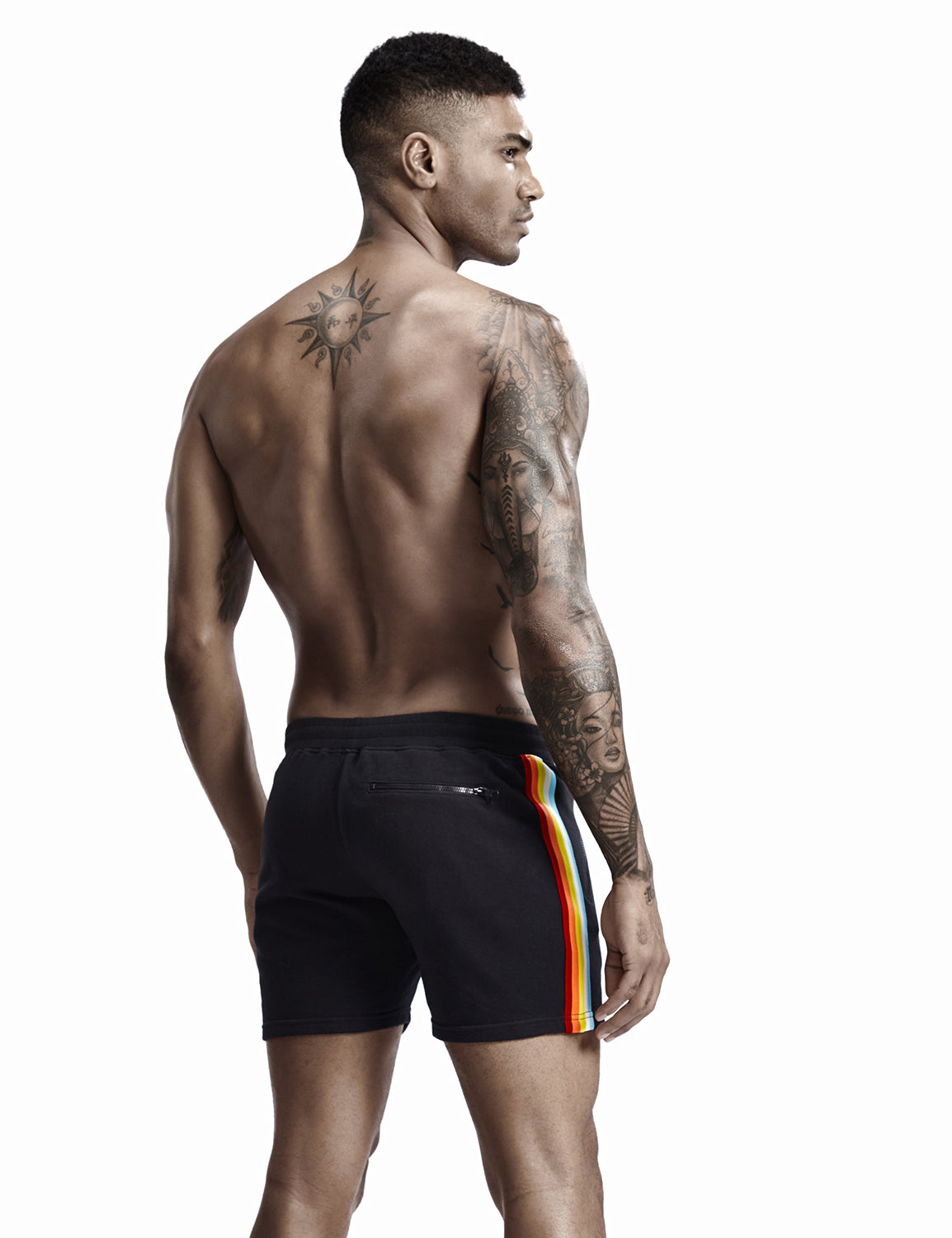 Rainbow Stripes Shorts 0501