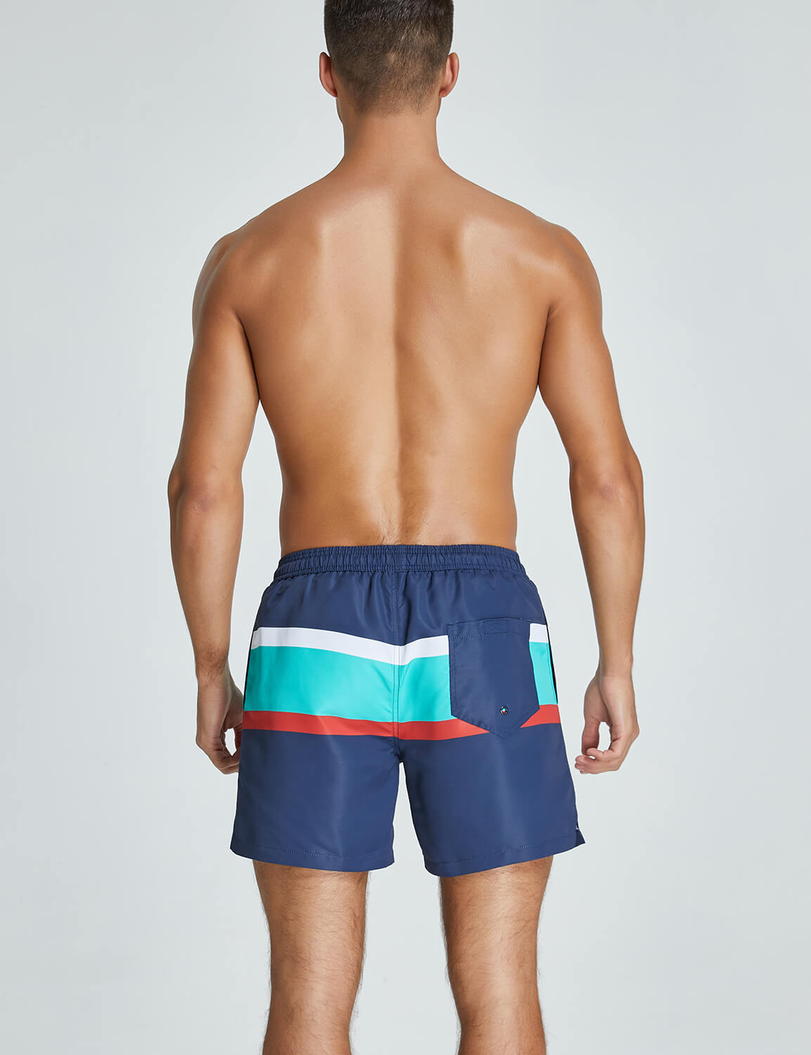 Color Block Swim Shorts 221302