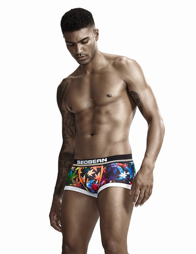 Low Rise Sexy Maple Leaf Boxer Brief 90223