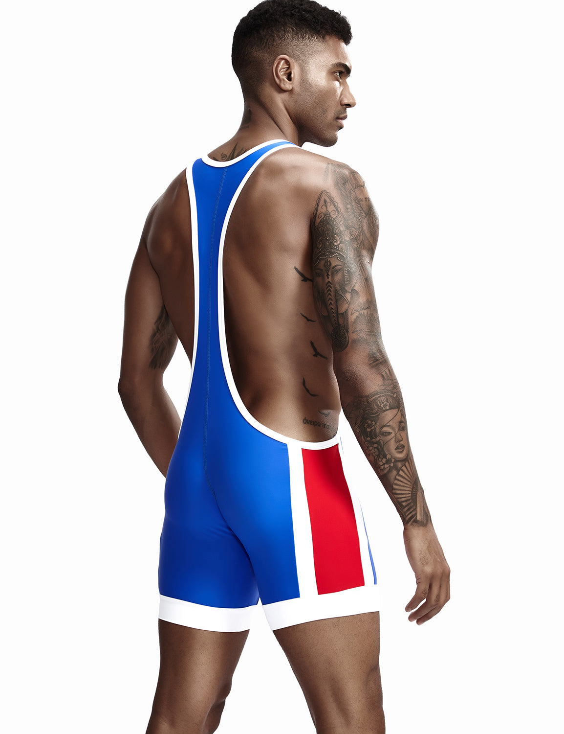 TAUWELL Mens Sexy Fitness Wrestling Leotard Singlet Bodysuit 9701 – SEOBEAN®
