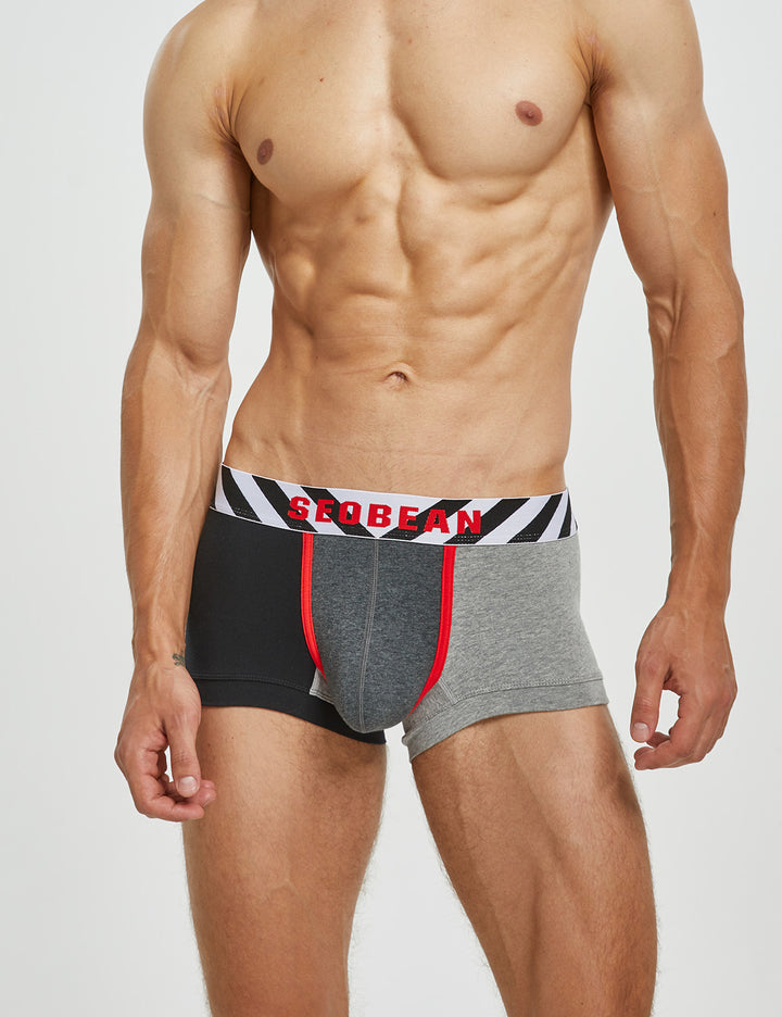 Color Block Boxer Brief 220214
