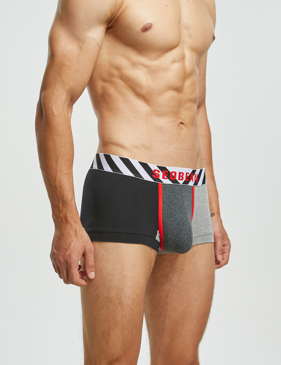 Color Block Boxer Brief 220214