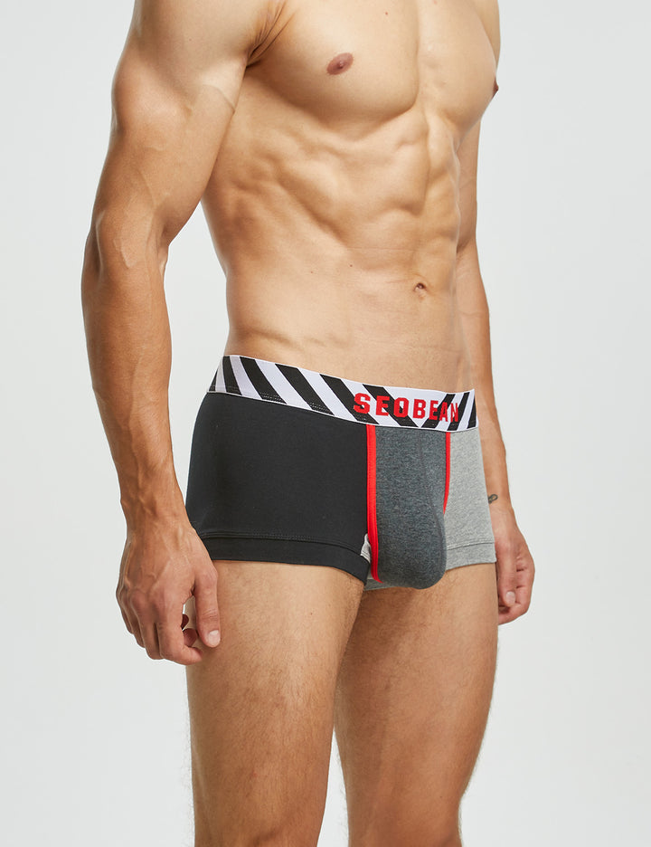 Color Block Boxer Brief 220214