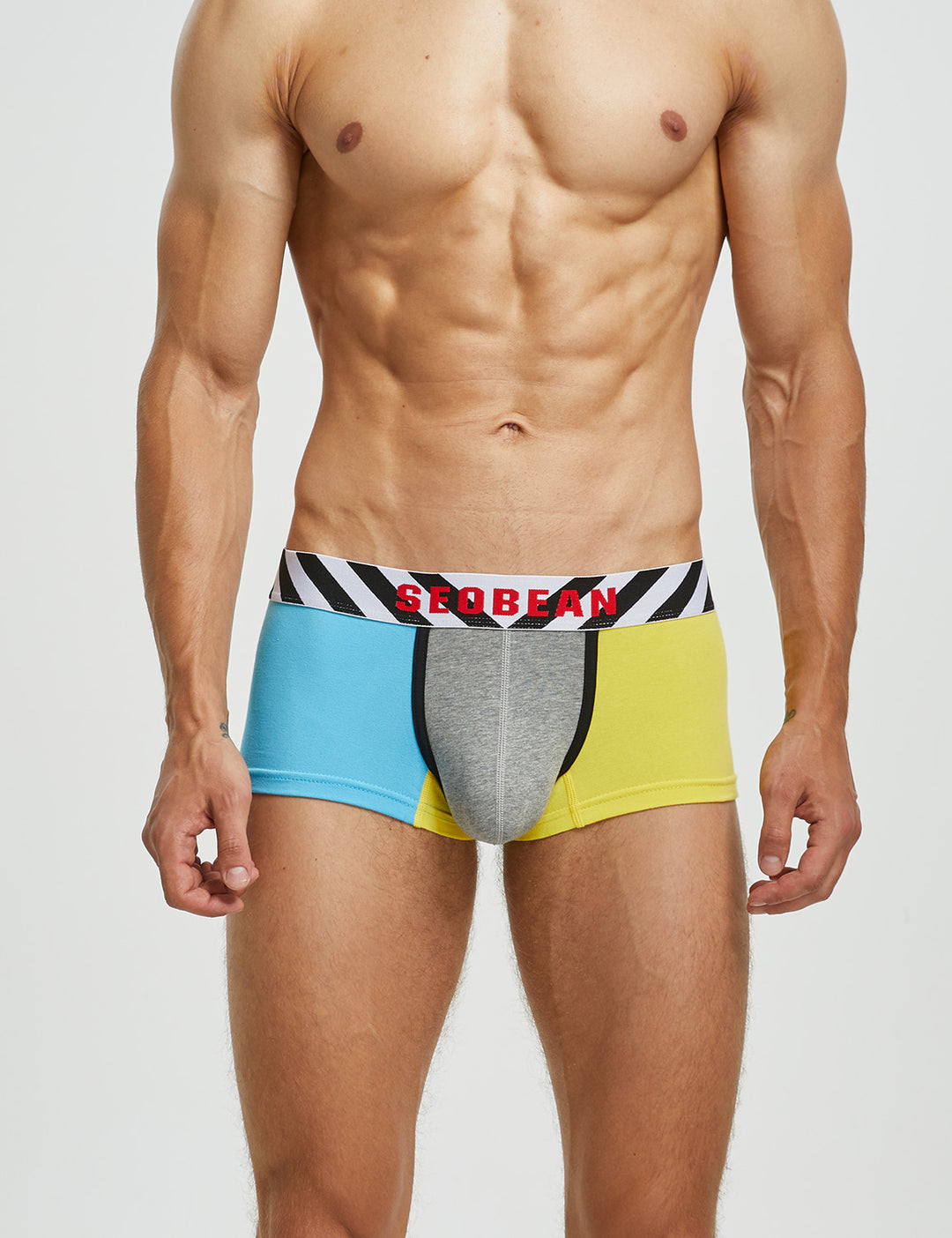 Color Block Boxer Brief 220214