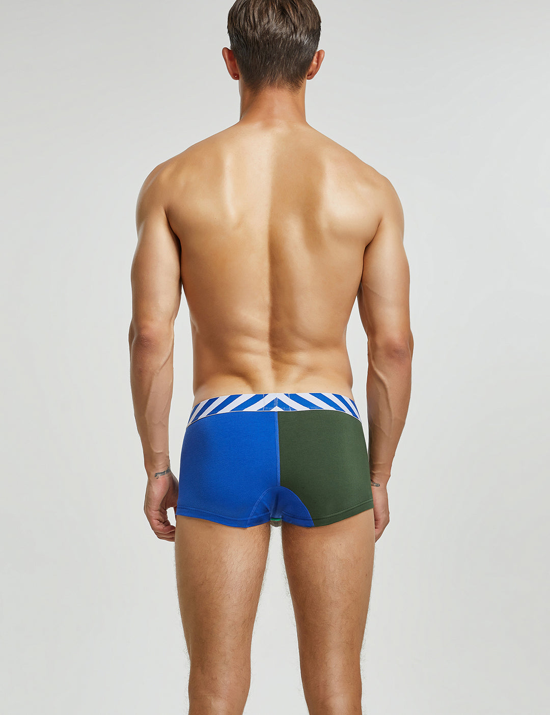Color Block Boxer Brief 220214