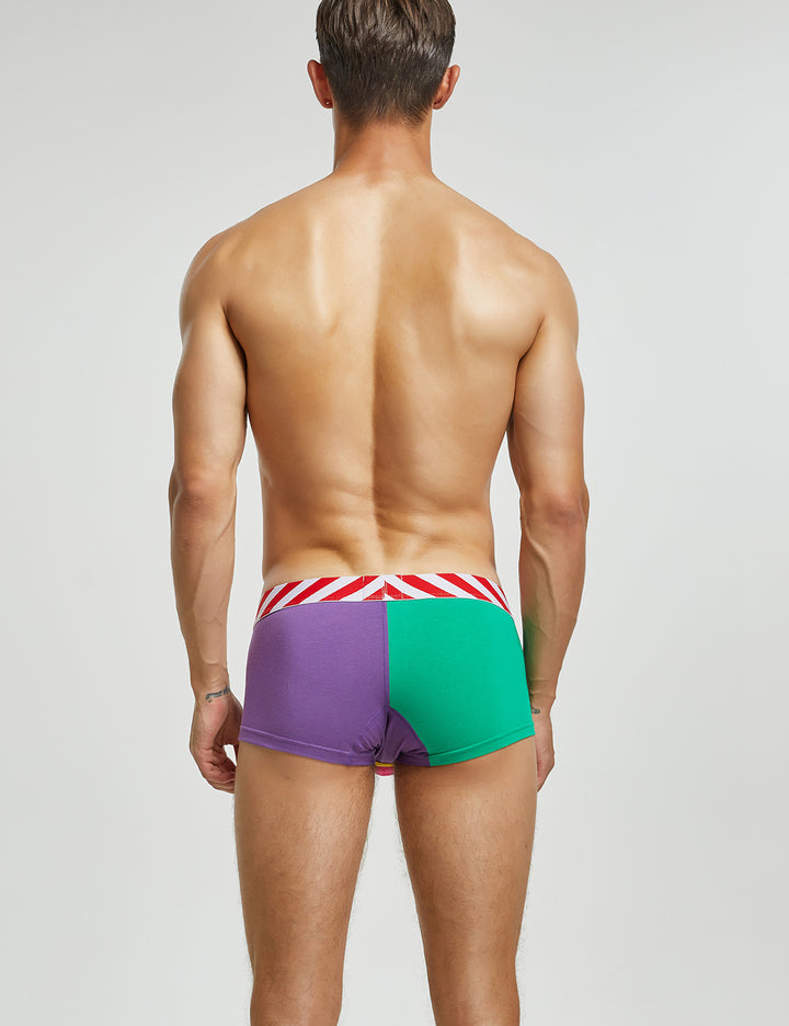 Color Block Boxer Brief 220214