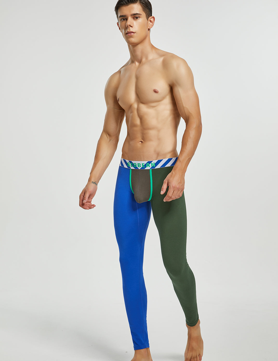 Seobean Men's Thermal Long Johns – Cotton Legging Pants – Warm Underwear – Sizes M To 2XL