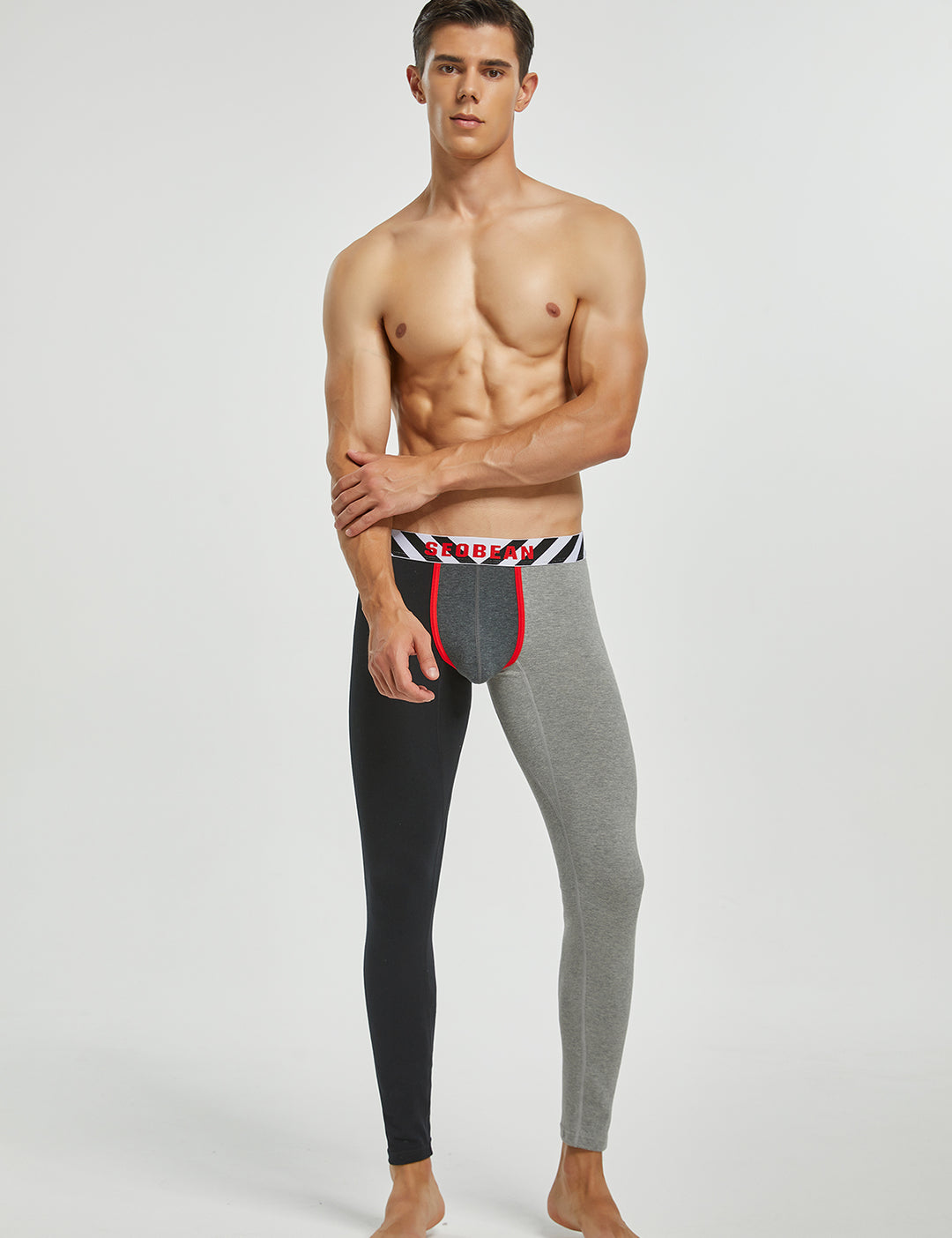 Color Block Long John 220402