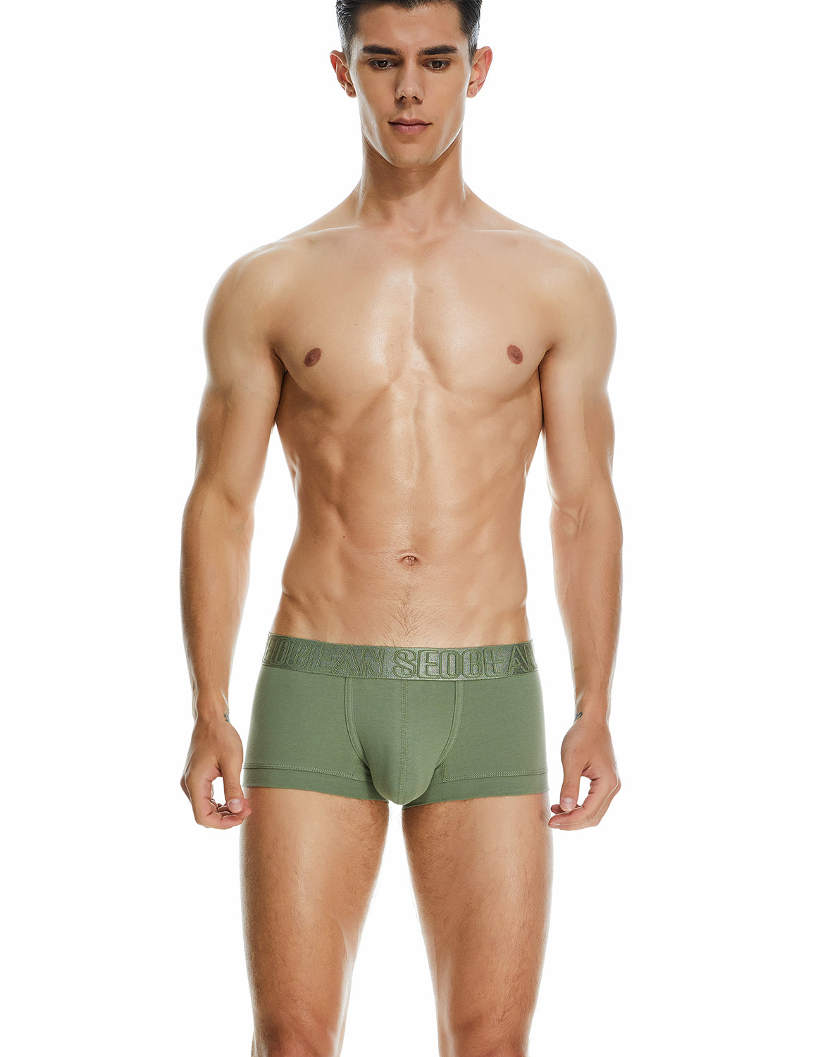 SEOBEAN Mens Sexy Classic Solid Boxer Brief Underwear 220208 – SEOBEAN®