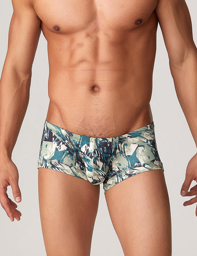 New Tauwell Mens Nylon Underwear U Convex Stretch Comfy Boxer Briefs Soft  Shorts