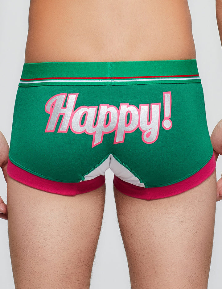 Shiny “Happy” Boxer Brief 90235
