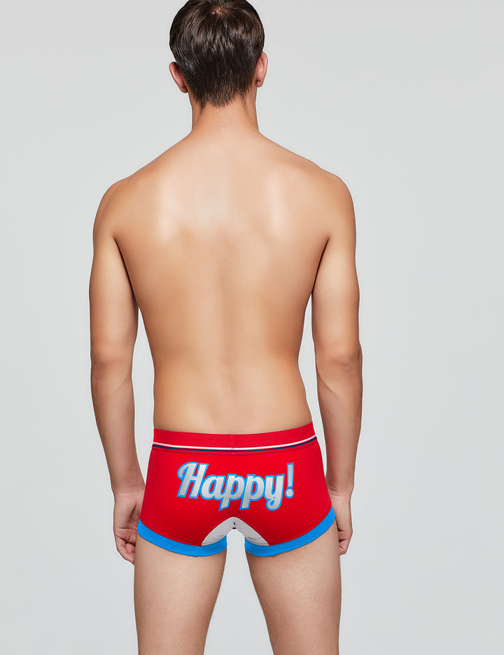 Shiny “Happy” Boxer Brief 90235