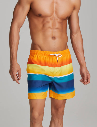 Color Bar Swim Shorts 221303