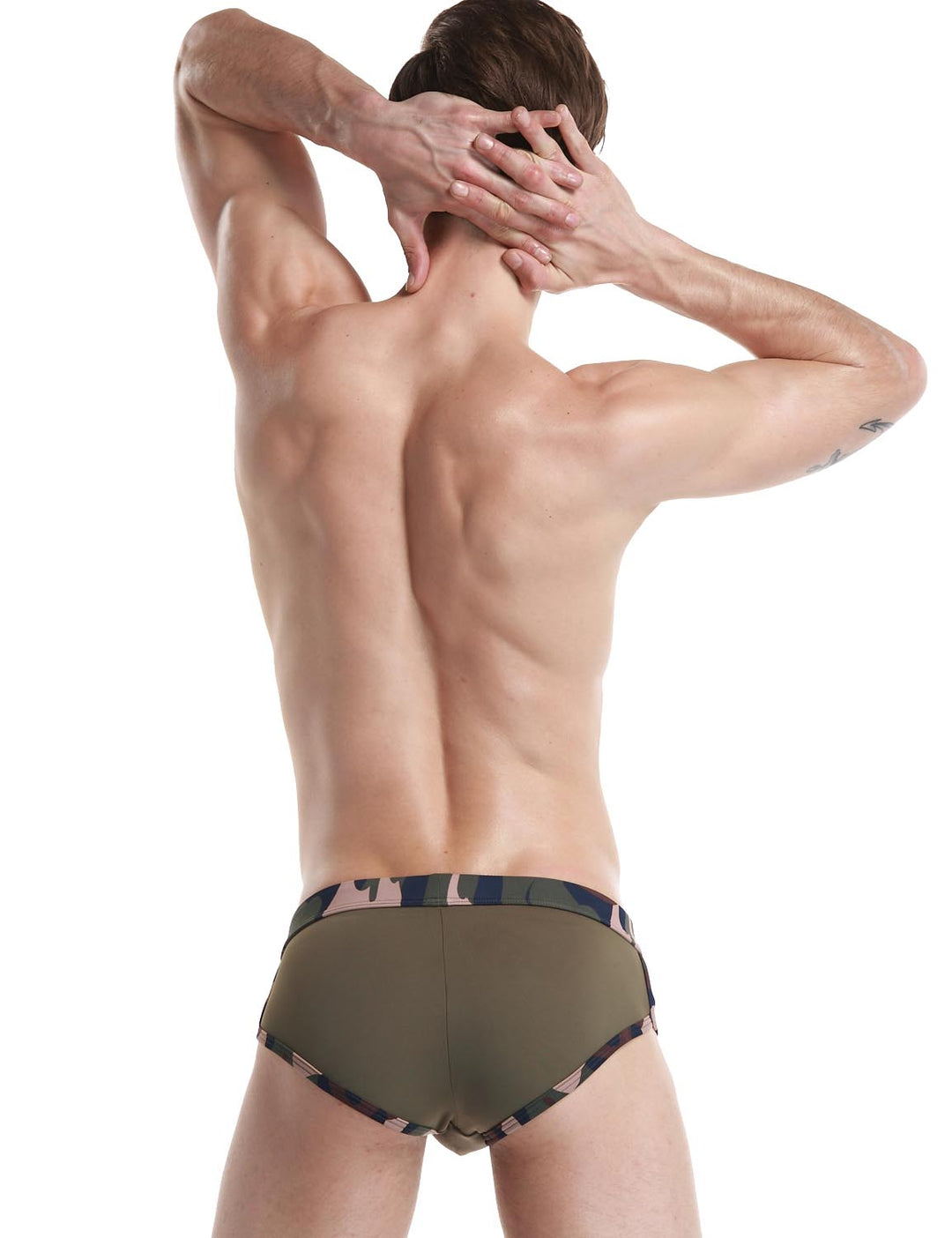 Low Rise Brief Camouflage Swimwear 50904