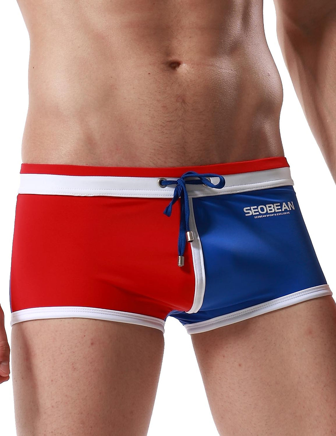 Short De Bain (boxer) SEOBEAN - Taille S - Multicolore - En Nylon - Occasion Très Bon état