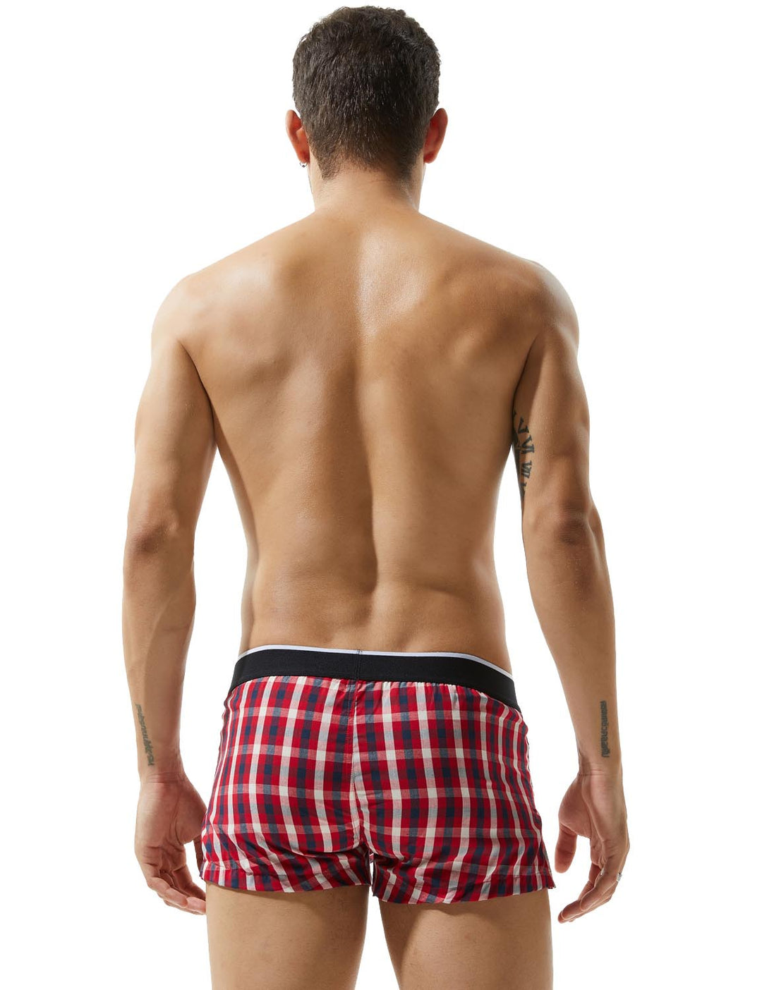 Plaid Low Rise Trunks 70505