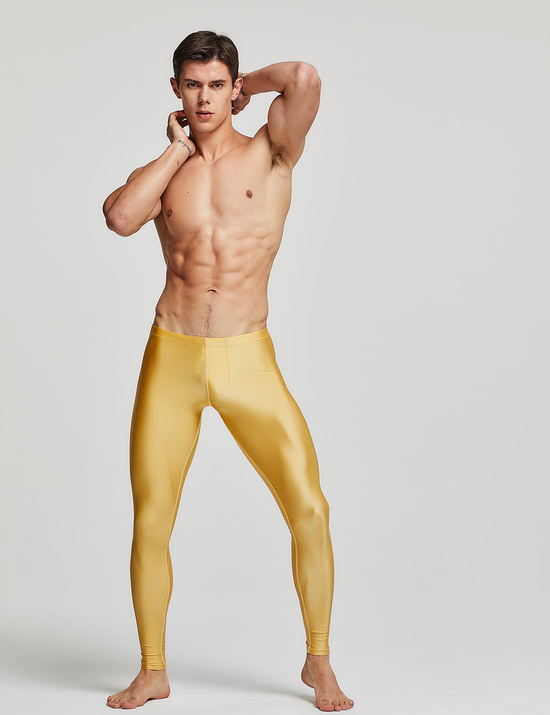 Sport Compression Shiny Tights Leggings 60611