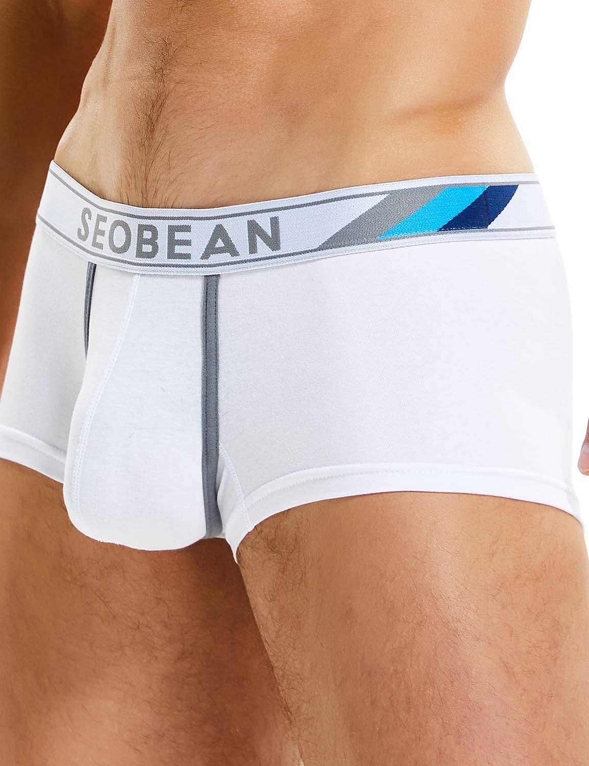 SEOBEAN Mens Low Rise Sexy Nano Trunks Boxer Briefs Underwear 10208 –  SEOBEAN®