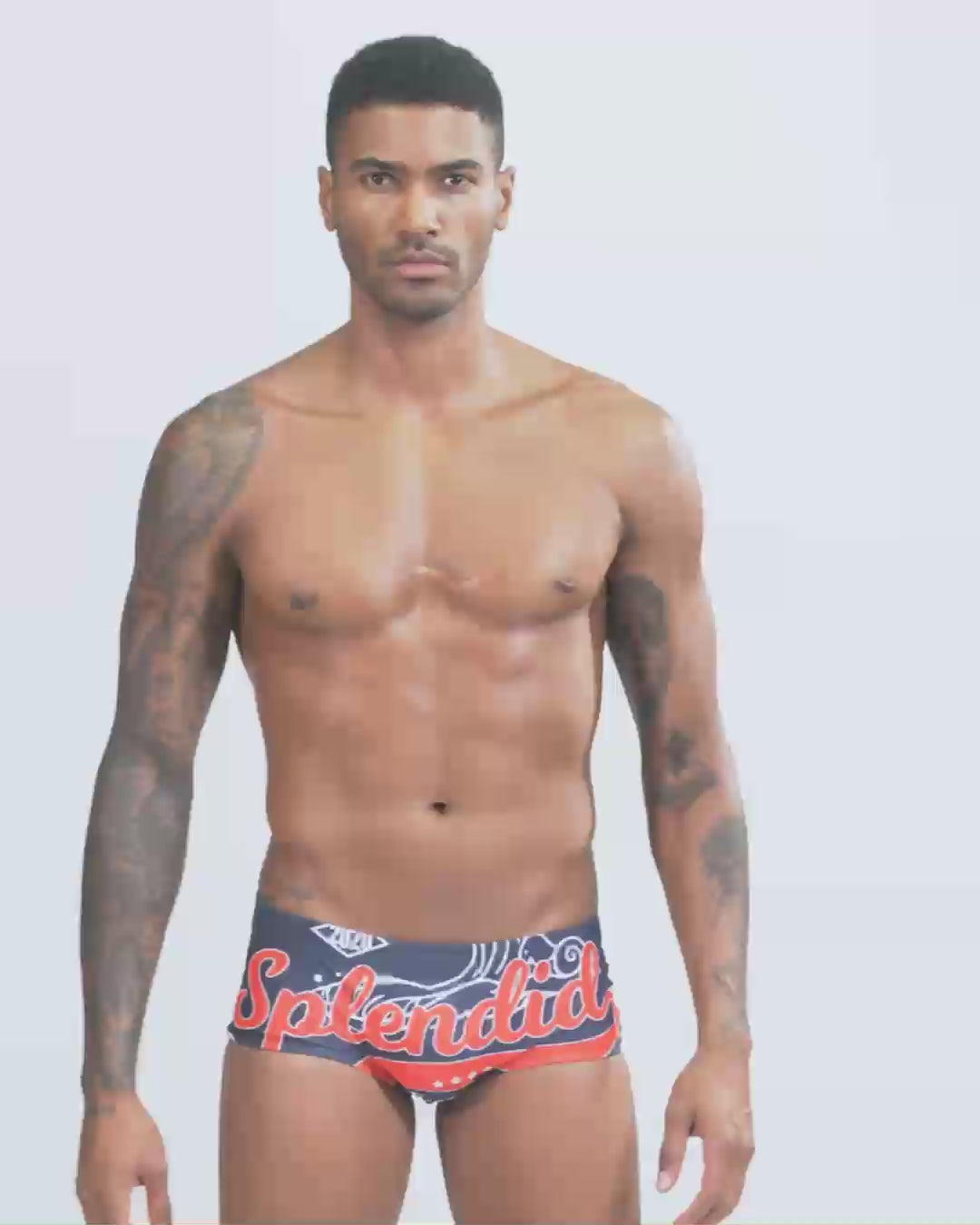 2020 New Sexy Swim Trunks 00803 Splendid