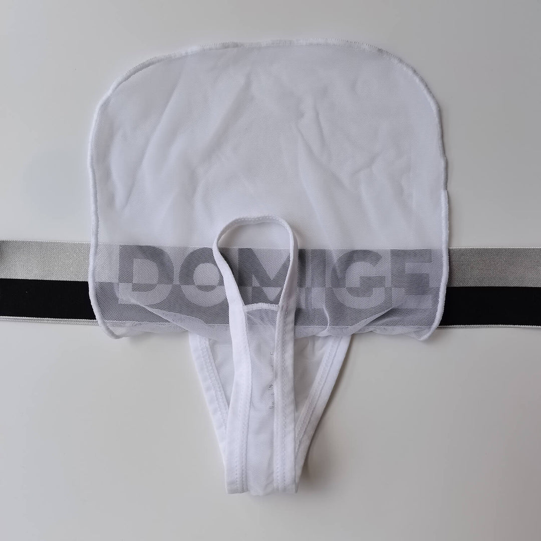 Sexy O-Ring Thong with Flaps 5641