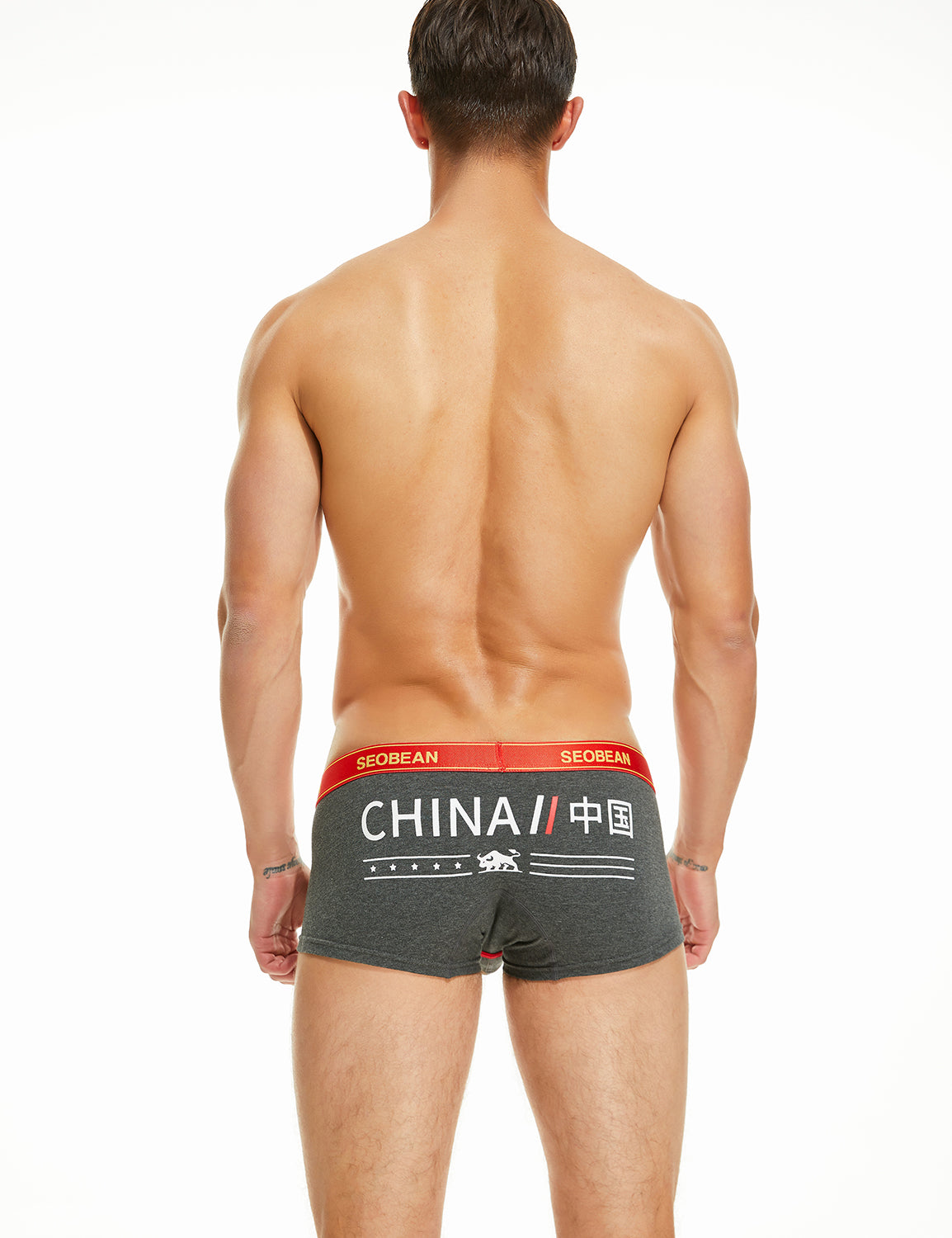 IGOODIS Mens Sexy Low Rise Long Underwear Modal Long Boxer U5120 – SEOBEAN®
