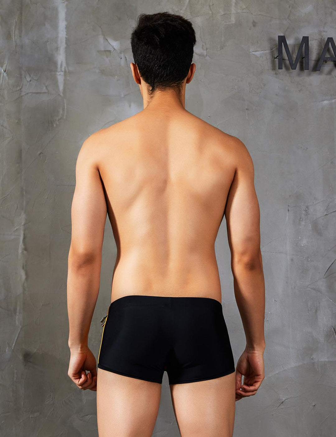 Low Rise Boxer Brief Graffiti Swimwear 90801