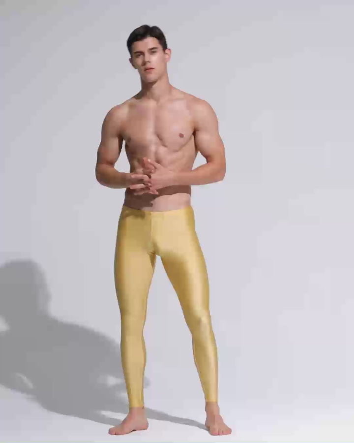Sport Compression Shiny Tights Leggings 60611