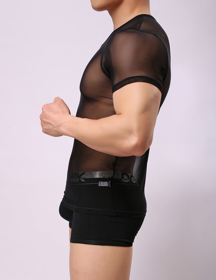 Mesh Short Sleeve T-Shirt 8327