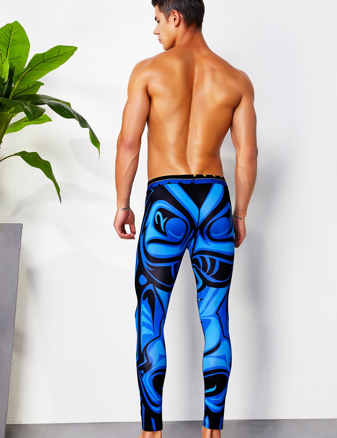 Gay Leggings  TAUWELL Activewear Gym Compression Leggings