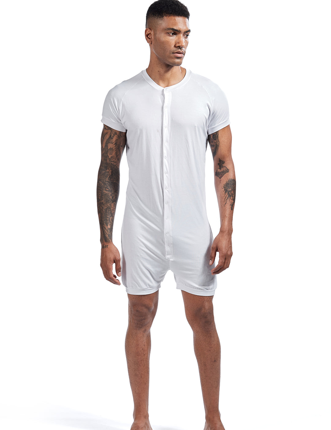 Solid Soft Union Suit 9703