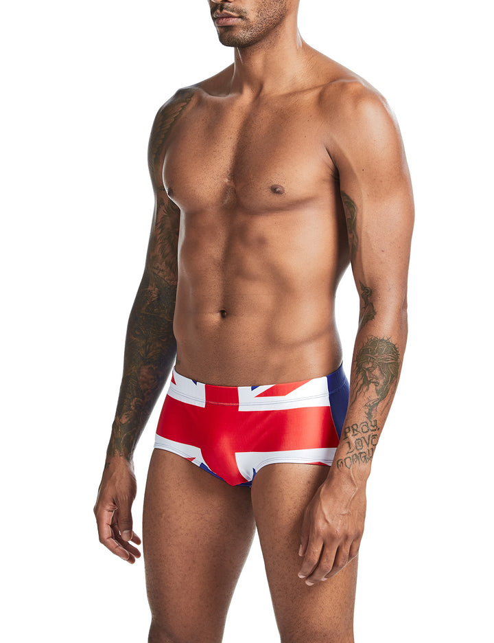 Flag Boxer Brief Swimwear 00802