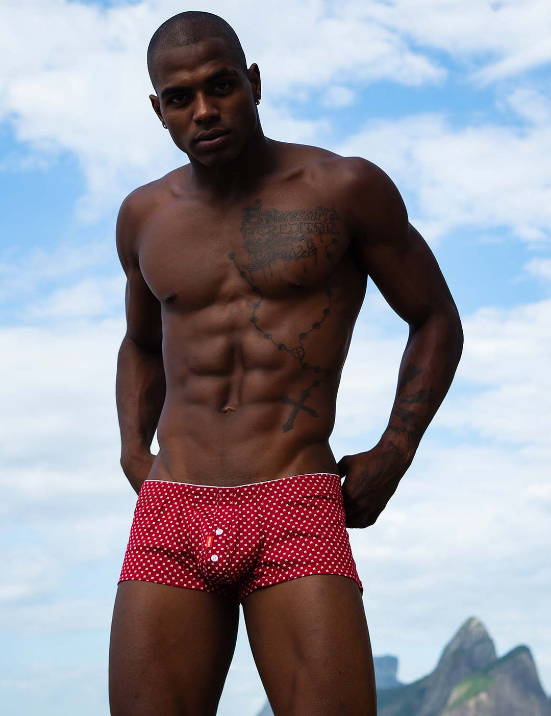 Low Rise Fit Trunks with Cup-Shaped 00501