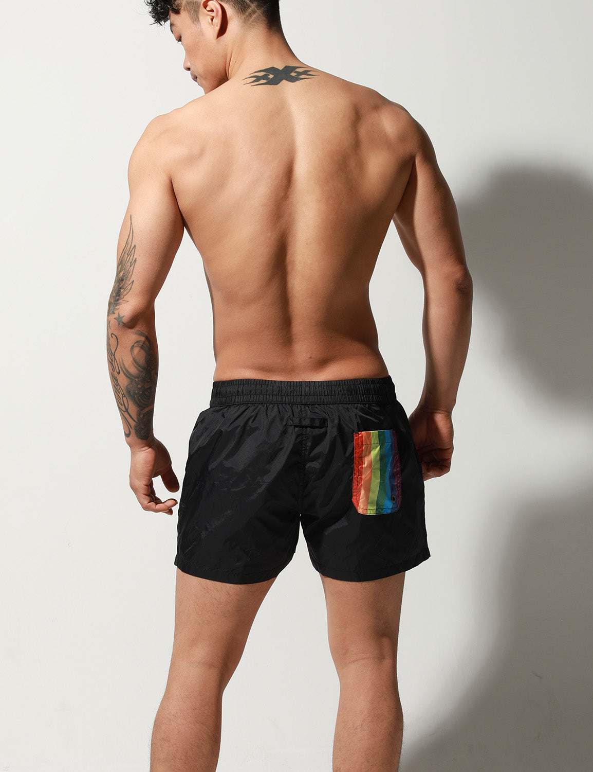 Rainbow Stripe Shorts S6019
