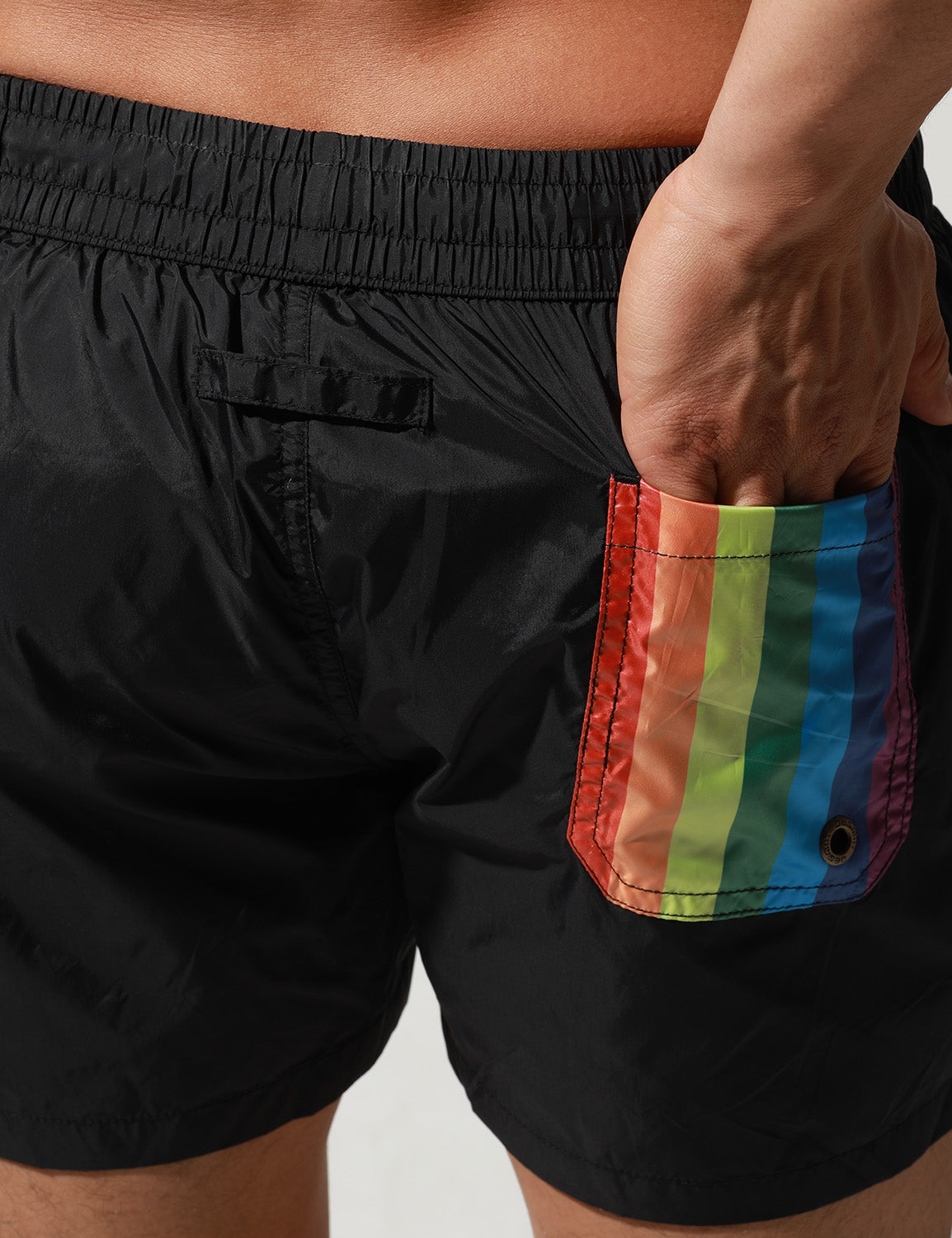 Rainbow Stripe Shorts S6019