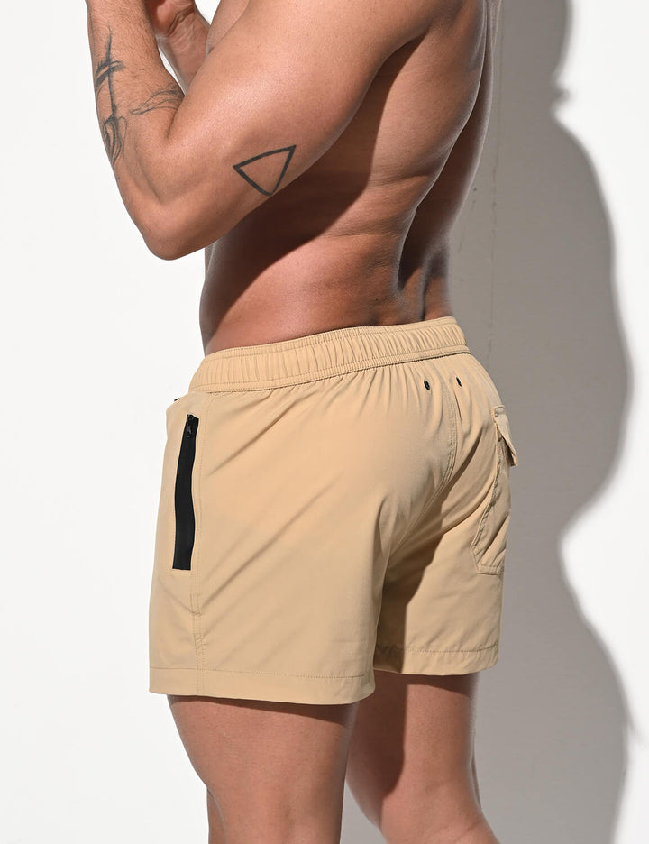 Zip Pockets Shorts B2234